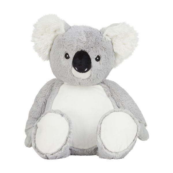 Mumbles Zippie Koala Plyschleksak One Size Grå Grey One Size