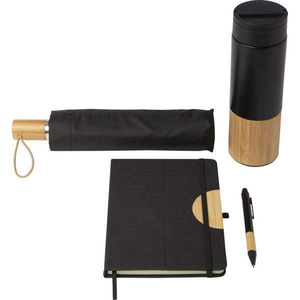 Carmen Hård Pärm A5 Presentförpackning One Size Natur/Solid Svart Natural/Solid Black One Size