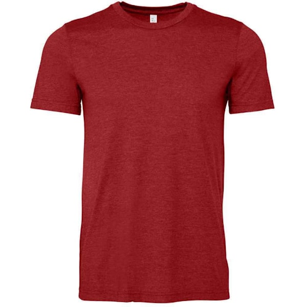 Bella + Canvas Unisex Heather CVC T-shirt XS Canvas Röd Canvas Red Heather XS