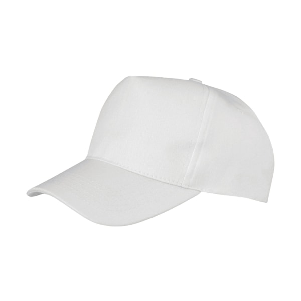 Result Unisex Vuxen Core Återvunnen Baseballkeps One Size Vit White One Size