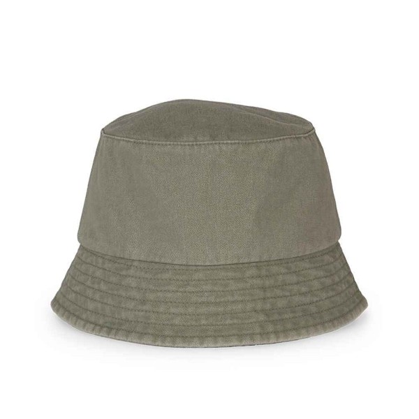 Native Spirit Unisex Vuxen Faded Bucket Hat L-XL Khaki Khaki L-XL