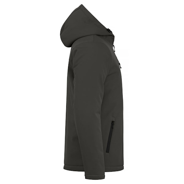 Clique Herr Vadderad Softshell Jacka 4XL Mörkgrå Dark Grey 4XL