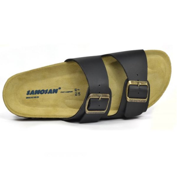 Sanosan Mens Aston Sano Sandaler 9 UK Marinblå/Brun Navy/Brown 9 UK