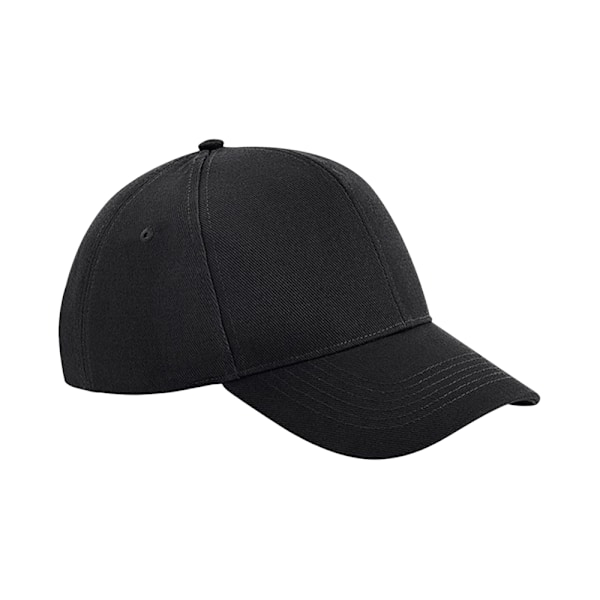 Beechfield Unisex Adult Ultimate 6 Panel Cap One Size Black Black One Size