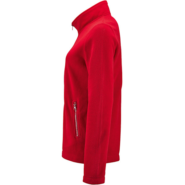 SOLS Dam/Kvinnor Norman Fleece Jacka S Röd Red S