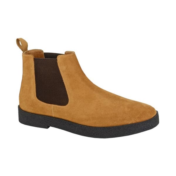 Roamers Herr Plain Mockaskängor 10 UK Tan Tan 10 UK