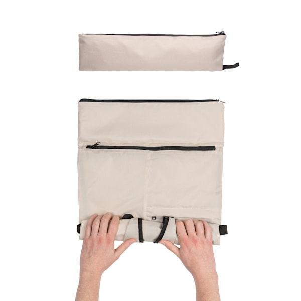 XD Collection Dillon Vikbar RPET Lättviktig 20L Ryggsäck One Off White One Size