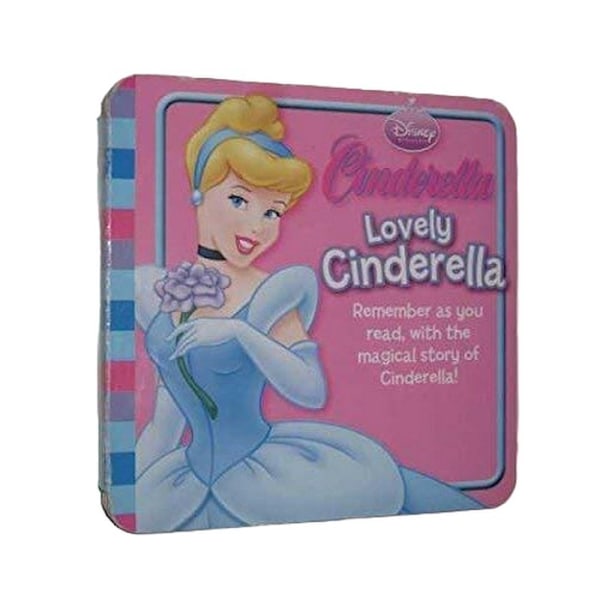 Cinderella Lovely Activity Book One Size Rosa/Blå Pink/Blue One Size