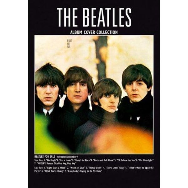 The Beatles For Sale Standard Vykort Storlek En Multifärgad Multicoloured One Size
