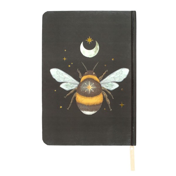 Something Different Forest Bee A5 Notebook One Size Svart Black One Size