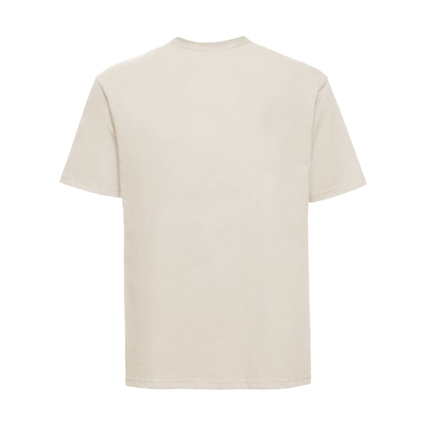 Russell Herr Classic Ringspun Bomull T-shirt XS Naturlig Natural XS