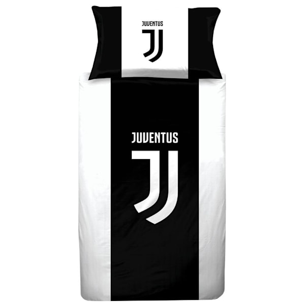Juventus F.C. Påslakan Set Enkelsäng Svart/Vit Black/White Single