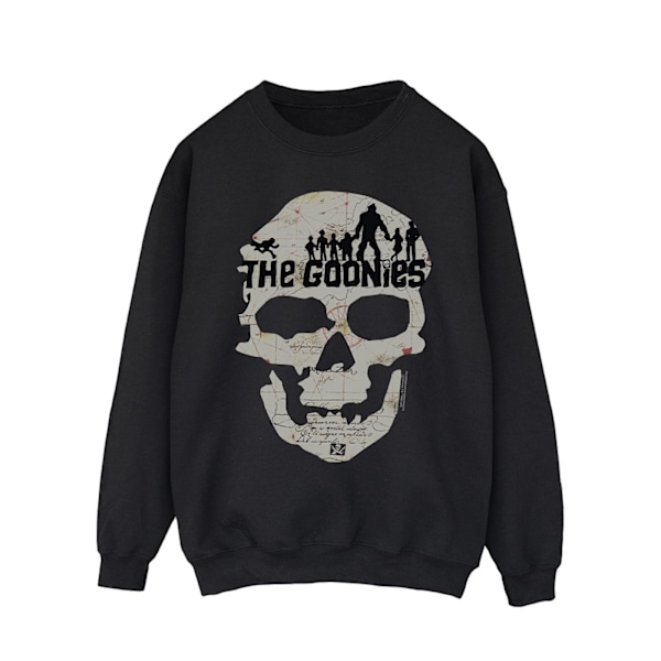 The Goonies Herr Sweatshirt med dödskallekarta M Svart Black M