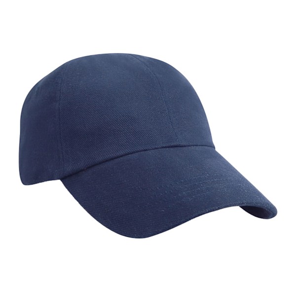 Result Headwear Barn/Barn Tunga Borstade Bomull Låg Profil Navy One Size