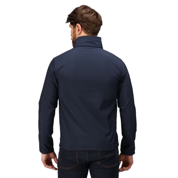 Regatta Professional Mens Ablaze Trelagers Softshelljacka Navy/Navy 3XL