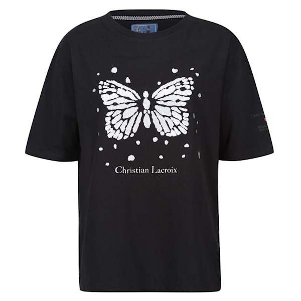 Regatta Dam/Kvinnor Christian Lacroix Bellegarde Butterfly T- Black 10 UK