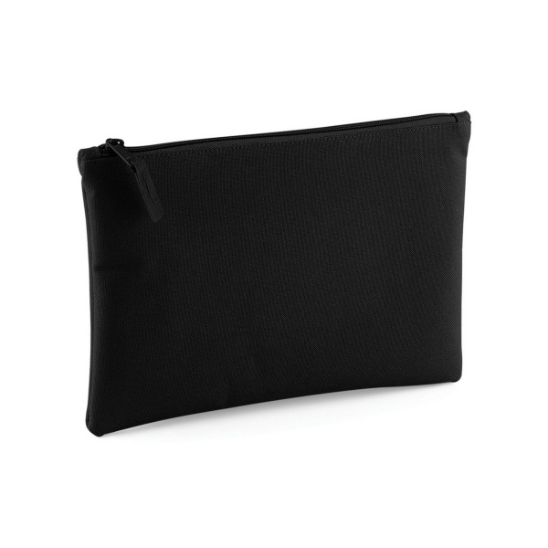 Bagbase Grab Zip Pocket Pouch Bag (Pack om 2) One Size Svart Black One Size
