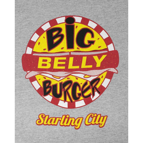 Arrow Dam/Dam Big Belly Burger T-shirt XXL Grå Grey XXL