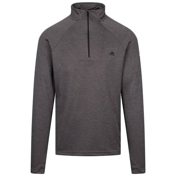 Trespass Valin Långärmad Tröja Herr XL Svartmelerad Black Marl XL