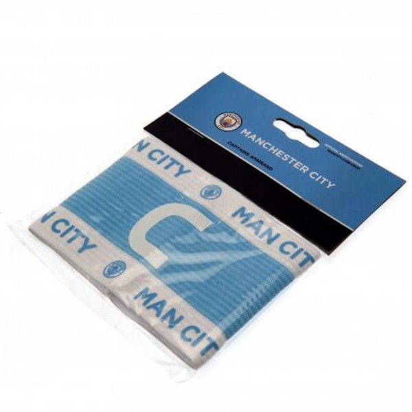 Manchester City FC Captains Arm Band One Size Blå Blue One Size