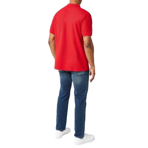 Slazenger Herr Broderad Logotyp Pikétröja XL Röd Red XL