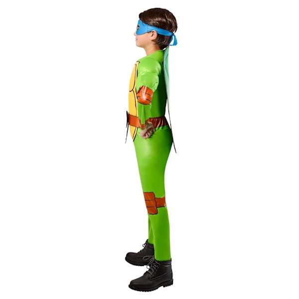 TMNT Pojkar 4 i 1 Kostymset 9-10 År Grön Green 9-10 Years