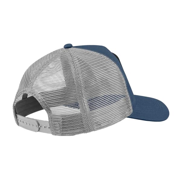 Beechfield Unisex Vuxen Patch 5 Panel Trucker Keps En Storlek Skiffer Slate Blue/Light Grey One Size