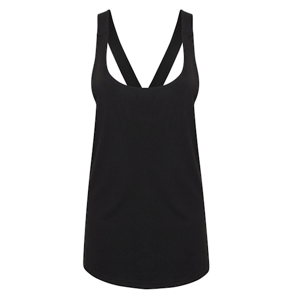 Skinni Fit Dam/Dam Tank Top XS Svart Black XS