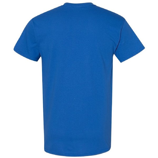 Gildan Mens Heavy Cotton Short-Sleeved T-Shirt M Royal Royal M
