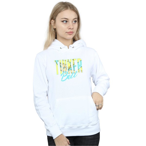 Disney Dam/Dam Tinker Bell-formulering Infill Hoodie S Vit White S