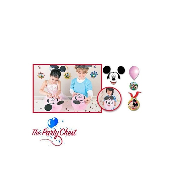Disney Bygg Ett Huvud Musse Pigg Party Spel En Storlek Flerfärgad Multicoloured One Size