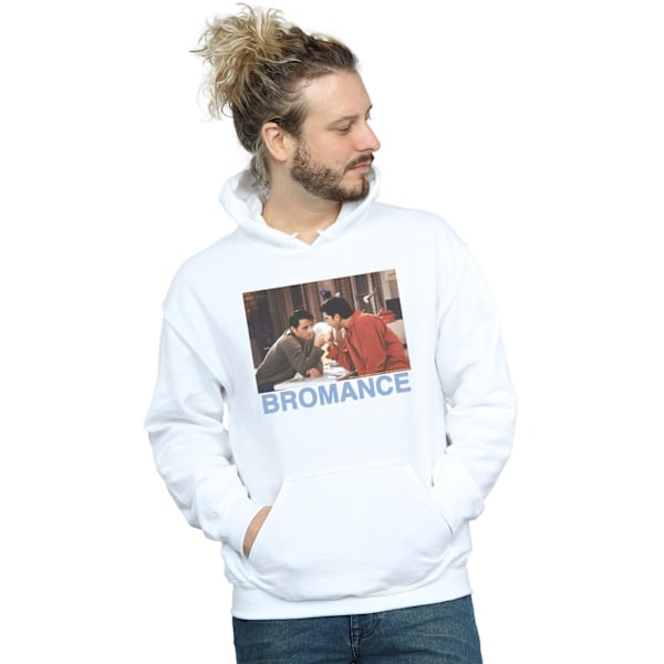 Friends Herr Joey Och Ross Bromance Hoodie 4XL Vit White 4XL