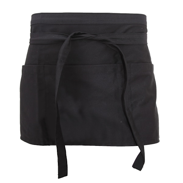 Dennys Unisex Pengarficka Arbetskläder Förkläde (2-pack) One Size Black One Size