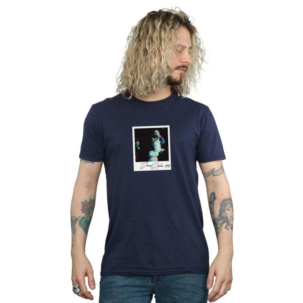Janis Joplin Mens Memories 1970 T-Shirt XXL Marinblå Navy Blue XXL