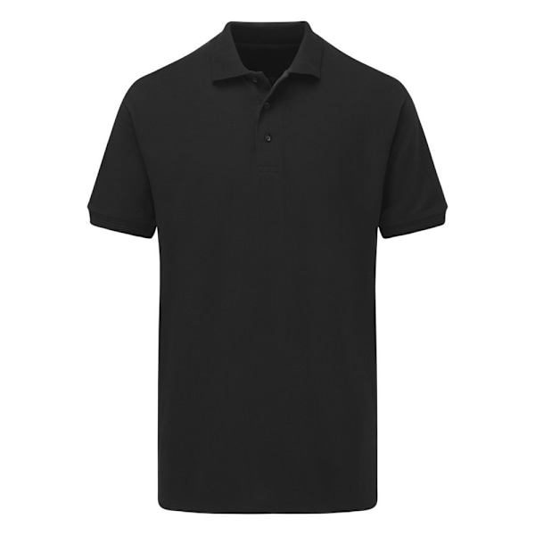 Ultimate Adults Unisex 50/50 Pique Polo 3XL Svart Black 3XL