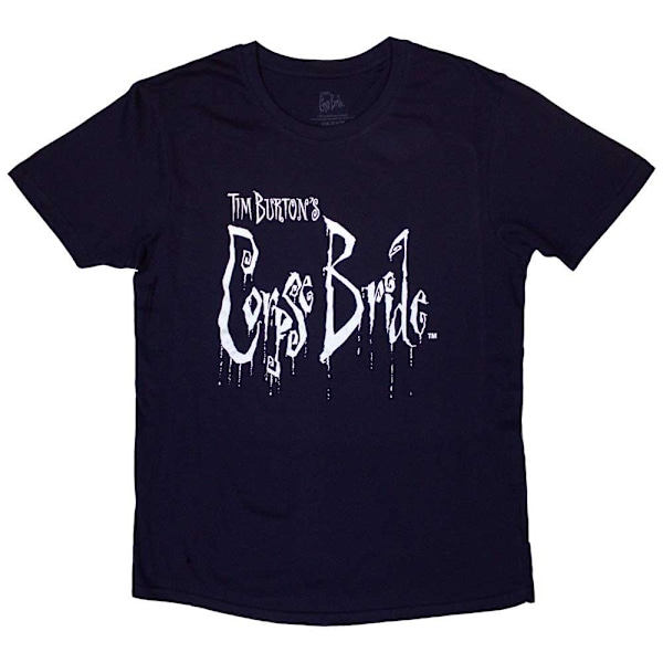 Corpse Bride Unisex Vuxen Logo T-Shirt XL Marinblå Navy Blue XL