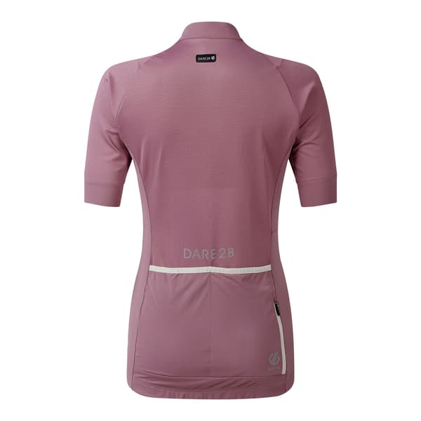 Dare 2B Dam/Dam Lightning Kortärmad Cykeljacka 14 Dusky Orchid 14 UK