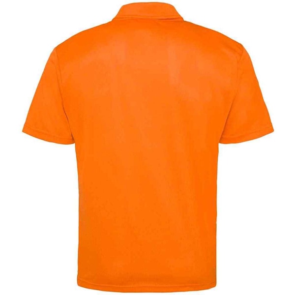 AWDis Cool Mens Moisture Wicking Polo Shirt 3XL Orange Crush Orange Crush 3XL