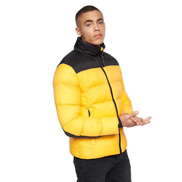 Duck and Cover Herr Synflax Pufferjacka XL Gul Yellow XL