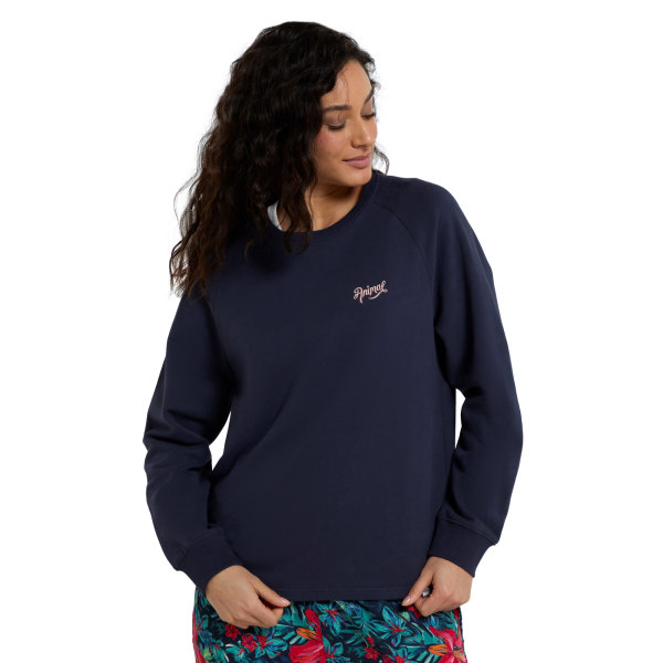 Animal Womens/Ladies Maya Organic Sweatshirt 8 UK Marinblå Navy 8 UK