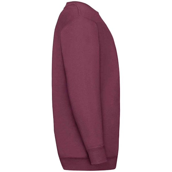 Fruit of the Loom Barn/Barnkläder Klassisk Drop Shoulder Sweatshirt Burgundy 14-15 Years