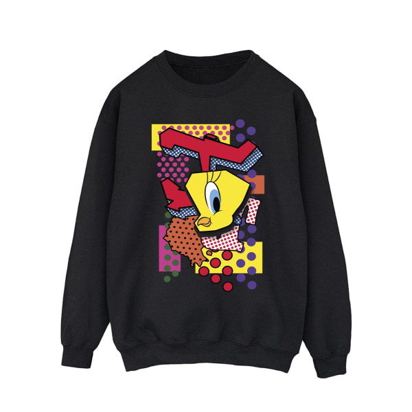 Looney Tunes Tweety Pop Art Sweatshirt XXL Svart Black XXL
