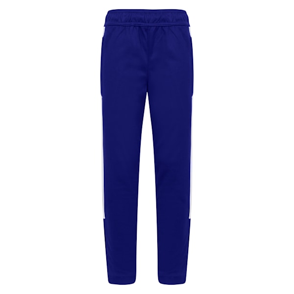 Finden & Hales Barn/Pojkar Stickade Träningsoverallsbyxor 5/6 Royal Blue/White 5/6 Years