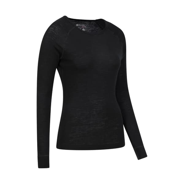 Mountain Warehouse Dam/Dam Merino II Termotopp 6 UK Bla Black 6 UK