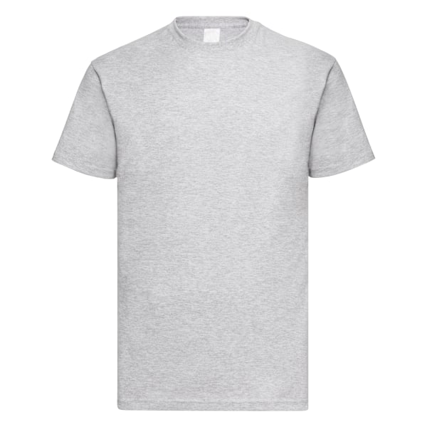 Herr T-shirt Casual Kortärmad X Large Gråmelerad Grey Marl X Large