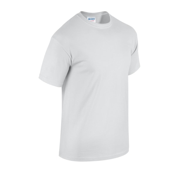 Gildan Unisex bomull T-shirt L Vit White L