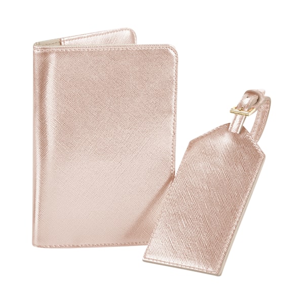 BagBase Faux Läder Boutique Reseset En Storlek Roséguld Rose Gold One Size