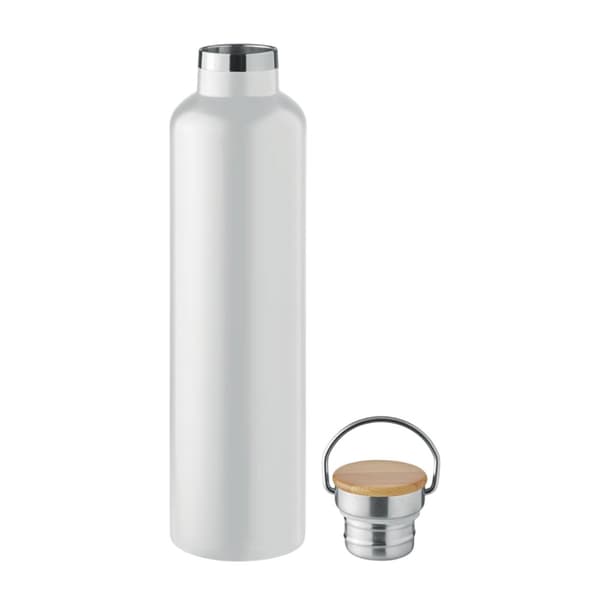MidOcean Helsinki Stor Dubbelväggig 1L Flaska One Size Vit White One Size