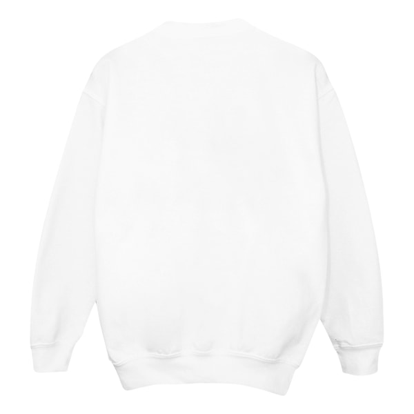 Disney Girls Wreck It Ralph Cinderella Och Vanellope Sweatshirt White 5-6 Years