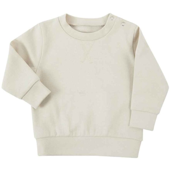 Larkwood Barnkläder/Barn Hållbar Sweatshirt 0-6 Månader Ljus Light Stone 0-6 Months